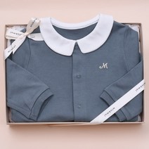 밍크뮤1 22FW(MN)오가닉카라우주복(가을겨울 출산선물) (32A7004105)