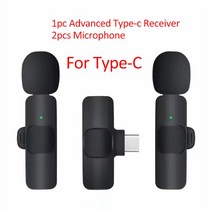 유튜브시작하기 인터넷방송셋팅 방송셋팅 카메라 pc 용 3.5mm 무선 라발리에 옷깃 마이크 youtube 게임 생활을위한 자동차 오디오 스마트 폰 스피커 음성 녹음 마이크, 2 마이크 유형 c