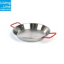 업소용 빠야 파스타 냄비 감바스 플레이트 떡볶이 빠에야 스텐 접시 볶음요리 냄비 브런치 팬 캠핑 냄비 감성 파스타 플레이트 브런치 그릇 샐러드 접시, [LL] 02.빠에야냄비KB-레드/5호-26cm