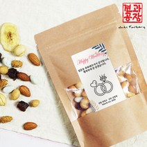 견과공장 견과류 답례품 프리미엄 믹스너트 90g (봉투형), 단품없음