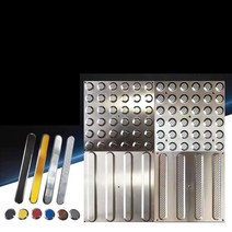 스텐 시각 장애인 점자 보도 블록 점자판 보행 안전, O