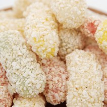 일품 장인 대용량 모듬 유과 1.5kg 벌크유과 명절 한과 선물 박스 호박 찹쌀 백년초 쑥, 2. 찹쌀, 1개