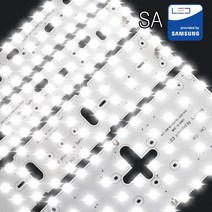 삼성칩 국산 보급형SA LED모듈 KC 자석설치 택1 거실 주방 사각 원형, 10_거실등 50W / 580x97 (25w2장), 삼성칩 SA 보급형 6500K 차가운흰색