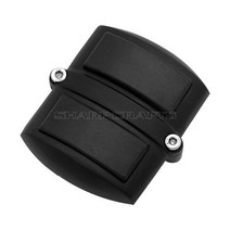 오토바이 기어 시프트 레버 페그 & 브레이크 페달 커버 야마하 V-스타 XVS Dragstar DS 400 650 950 1100, 02 Black brake pedal