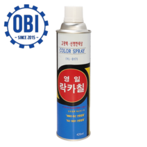 영일 락카 스프레이 420ml 27종, 적색, 1개