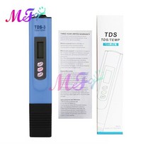 수질측정기 디지털 PH /TDS/ EC 미터 테스터 온도계 펜 물 순도 PPM 필터 수경 수족관 수영장 수질 모니터, 12 TDS No Battery