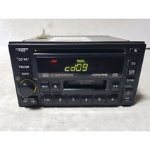 쏘렌토 1세대 카니발2 카렌스2 순정 CD 테입 오디오 데크