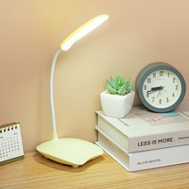 침대독서등 마리스텔라 아르떼미데 Led 책상 램프 USB 전원 테이블 조명 터치 디밍 휴대용 3 색 무단 밝기 조절 눈 보호 침실 침대 옆, [04] 004