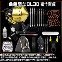 해외 BL30 낚시 릴 풀 메탈 낚시 릴 패키지 세트-17148, 옵션07, 단일옵션