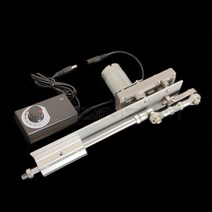 엑추에이터 직교로봇 액츄에이터 리니어모터 왕복 운동 선형 액추에이터 DC 12V/24V 기어 조정 가능한 텔레스코픽 모터 DIY 속도 컨트롤러 스트로크 3-15CM, [03] 120RPM, [02] 24V