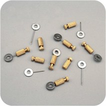 3pcs DIY 도구 수제 가죽 제품 봉합 고정 바늘 스파 스 스티치, Locked 6-12mm