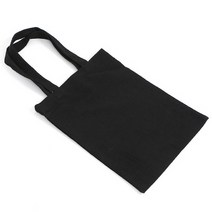 커스텀 기본 에코백 토트백 2EA BLACK 31X36 남녀공용 캐쥬얼 숄더백 데일리 캔버스