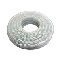 투명 나선호스 25mm x50M롤 /펌프호스 물호스 송배수용 배관용 식품용 전선보호용 호스