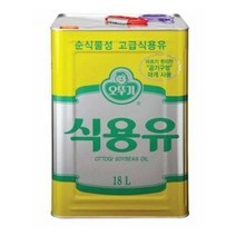 오뚜기식용유18L, 1개, 18L