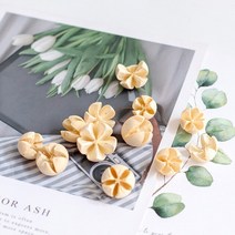 인조잔디 시공 테라스인조잔디 인조잔디매트양초 DIY 재료 계피 롤 말린 꽃 향기 홈 장식 웨딩 솔방울 고, 23 Beige 10 pieces