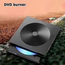외장cd롬 DVD ROM 휴대용 레터 울트라 슬림 외장 드라이브 USB 30 타입 C CD 버너 pc용, A
