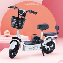 초경량 접이식 전기 스쿠터 전동 출퇴근 초경량, 12아, 포준 35-45km  클래식 블랙