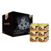 쉬바 반려묘용 7세이상 간식캔, 촉촉한 닭가슴살, 12개