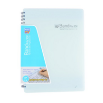 알파 밴드화일 A4 30p, 하늘색, 5개