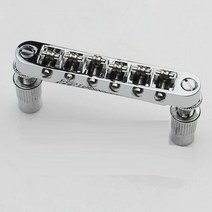 기타 피크 스트랩 기타줄 기타코드연습기 Tune-O-Matic 롤러 안장 브리지 LP SG 6 현 일렉트릭 제, [03] Silvery