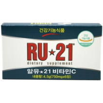 알유21 RU-21 비타민c, 1박스, 6정