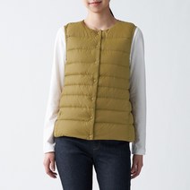 무인양품 MUJI 여성 경량 포케터블 다운 베스트 BDC06A0A