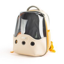 고양이 강아지 캐리어 백팩 가방 야외 여행 외출 작은 와 편리한 통기성, 에이-4, 씨엔