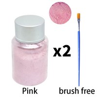 사금채취 20g 식용 골드 파우더 반짝이 파우더 실버 펄 파우더 베이킹 컬러 더스트 무스 케이크 퐁당 마카롱 초콜릿 장식, 핑크 20g