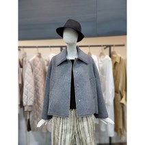 데무 줄 배색 루즈핏 모직 자켓(AW2110113)