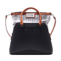 메종마르지엘라 22FW 여성 5AC 넘버링 로고 패치 토트숄더백 (S61WG0107_P4514_T8013_22F)