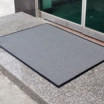 제이오마켓 해피론 현관매트 90X120cm 그레이, 단품