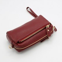 미쓰백 로스팅 소가죽 화장품 휴대폰 미니 크로스백 가죽 여성 파우치 미니백