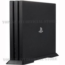 소니 플레이스테이션5 디지털에디션 플레이스테이션 PS4 Pro 수직 스탠드 내장형 냉각 통풍구 및 미끄럼 방지 다리 플레이 스테이션 4 PS 게임 액세서리, [01] Black