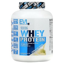 이지몰 EVLution Nutrition (EV루션 뉴트리션) 100 유청 단백질 더블 리치 초콜릿 2.268kg(5lbs) No.31061, 2267.96 g, 바닐라 아이스크림