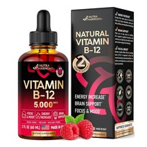 NUTRAHARMONY 액상형 메틸코발라민 비타민 B12 5000mcg 60ml 2개월분