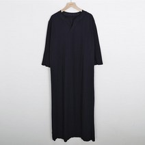 마이시즌 여성용 차이나 트임 플리츠 원피스