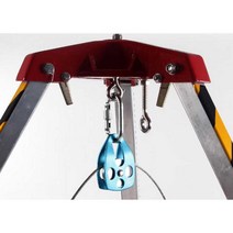 구조삼각대 인명 도르래 동굴탐험 비상 하수구 소방, 윈치 풀 세트 구조용 삼각대