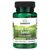 Swanson 블랙 커민 씨 전체 스펙트럼 400 mg 60