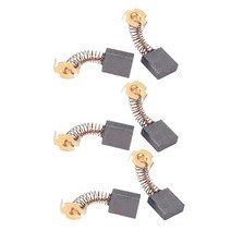 HOT SALE 6-PACK 614367-00 Carbon Brushes Replacement Carbon Brushes For DW703 DW713 DW715 Also Repla, 01 YELLOW