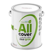 순앤수 올커버 4리터 백색 내외부 철재 목재 벽지 도색가능, 유광