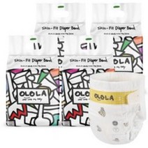 OLOLA 지비지 밴드형 기저귀 유아용 대형 4단계(9~14kg), 320매