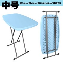 애견미용테이블 고양이 휴대용 방수 목욕 가정용 소형 중형 접이식, 하늘색