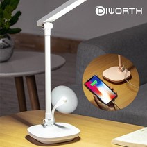 디월스 리더스 LED 데스크 램프 스탠드 조명 북라이트 독서등, 선택01_LLD121화이트