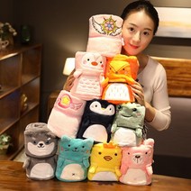 책갈피 북홀더 북마크 원목 북클립 우드 판촉 나무잎 독서용품 선물 각인가능, 롤업캐릭터담요핑크부엉이