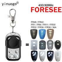 tv리모컨 만능리모컨 리모컨 Foresee 게이트 오프너 원격 제어 롤링 코드 433.92mhz foresee fr36 fr38 fr32 fr30 fr11 fr4 fr1 36a, 없음