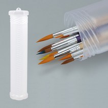 심플 디자인 미술용 플라스틱 원형 붓통