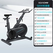 홈 트레이닝 자전거 사이클 머신 좌식 바이크 실내 자전거타기 효과 헬스 클럽용, Q200 업그레이드
