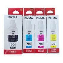 캐논정품잉크 GI-90PGBK+C+M+Y G6090 G7090 4색 세트, 1개
