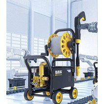 고압 세차기 다용도 배관청소 물청소 하수구 세차건, V6 패키지(78880코어 모터) 18m