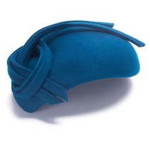 여성 베레모 모자 Ltliet Terdrop Womens 영국 스타일 양모 펠트 매혹적인 모자 탐 베레모 sque 칵테일 신